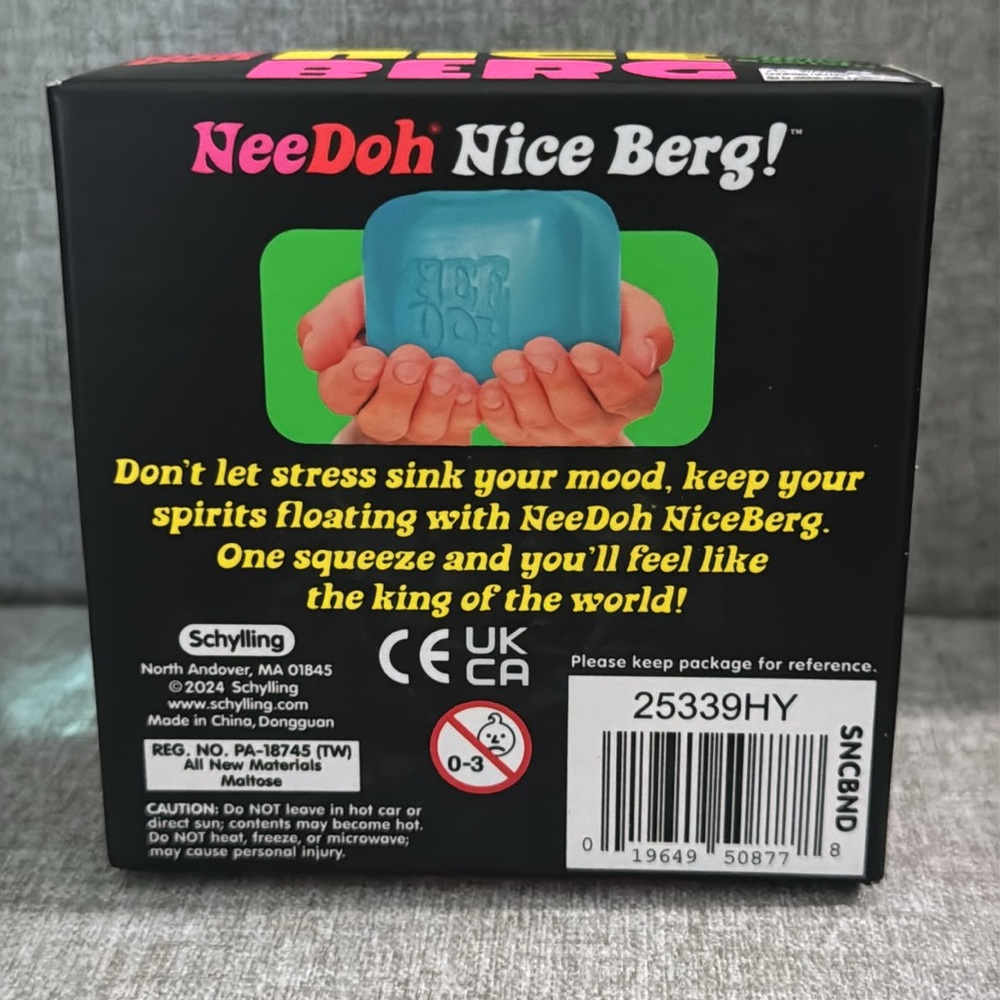 Nice Berg Blue Super Solid Squish Kids Toy - Picture 5 of 5